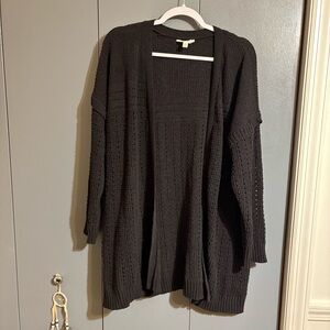 Terra sky 1x chenille cardigan NWOT